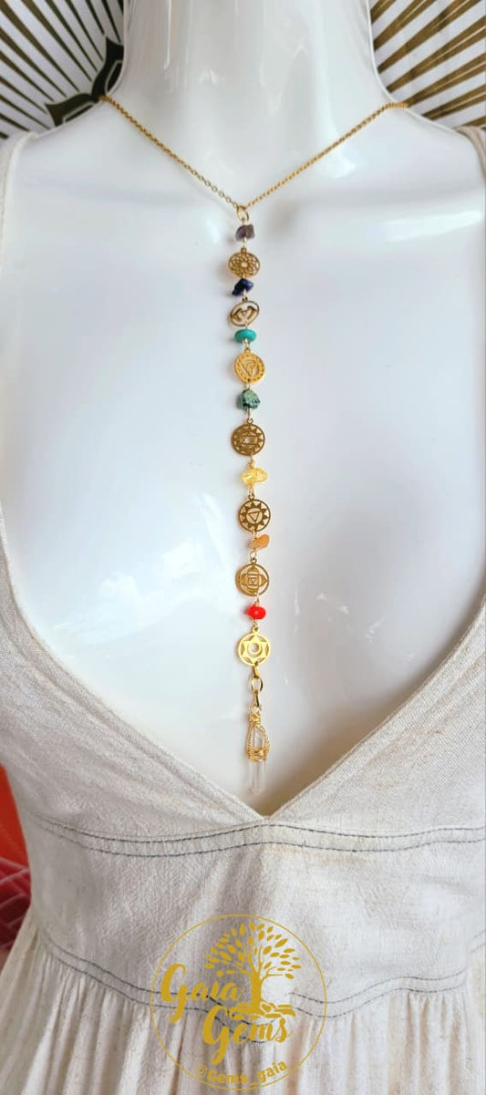 El Sendero de Luz: Collar de los 7 Chakras