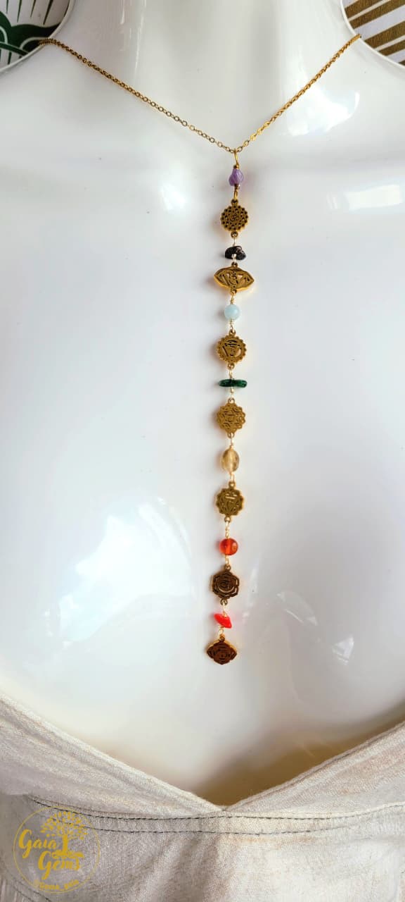 Suspiro de los Chakras: Collar de Armonía Fina